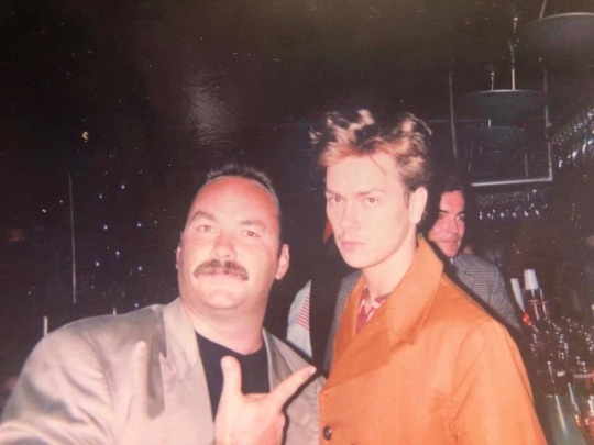 John Gallagher meeting River at a club in the post-premiere gala in Toronto Film Festival, 1991
